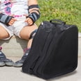 thumbnail image 6 of Tnarru Roller Skate Bag Ice Skate Bag Large Capacity Roller Skate Carrier Skating Shoes Storage Bag for Quad Skates Ice Hockey Skate black, 6 of 9