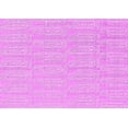thumbnail image 1 of Ahgly Company Indoor Rectangle Solid Pink Modern Area Rugs, 2' x 4', 1 of 4