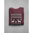 thumbnail image 3 of Christmas And New Year Design Sweatshirt Women -Image by Shutterstock, Female Medium, 3 of 4