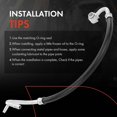 thumbnail image 6 of A-Premium A/C Suction Hose Compatible with Audi A4 2009-2012, A4 Quattro 2012-2015, A5 2008-2011, Q5/S4 2009-2012, S5 2008-2011, Compressor to Evaporator, 6 of 8