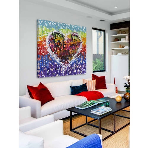 "Loveplicity" Painting Print on Wrapped Canvas