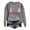 Grey [Halloween Sweaters for Women Clearance Sales] FALLDEALS072339, variant on IDOCLOTHES Breast Cancer Awareness Sweatshirt for Women In October We Wear Pink Halloween Sweaters for Women Long Sleeve Tops Womens Fall Fashion Clothing Dark Gray, S