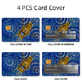 thumbnail image 4 of Albania Albanians Flag Card Stickers Credit Card DIY Card Protector Stickers Waterproof Film Skin Cover, 4 of 6
