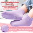 thumbnail image 2 of VGMiu 12 Pack Toddler Socks with Grips Non Slip Baby Socks for 1-7 Years Boys Girls Cotton Ankle Sock Multi Colors, 2 of 7