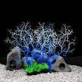 thumbnail image 5 of Decoración de plantas artificiales para acuario, decoración de pecera de arrecife de coral de plástico, 5 of 5