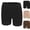 #01 Black, variant on Slip Shorts for Women Under Dresses Seamless Cooling Anti Chafing Boyshort Underwear, Smooth Stretch Invisible Safety Shorts for Skirts & Formal Outfits,M,Black