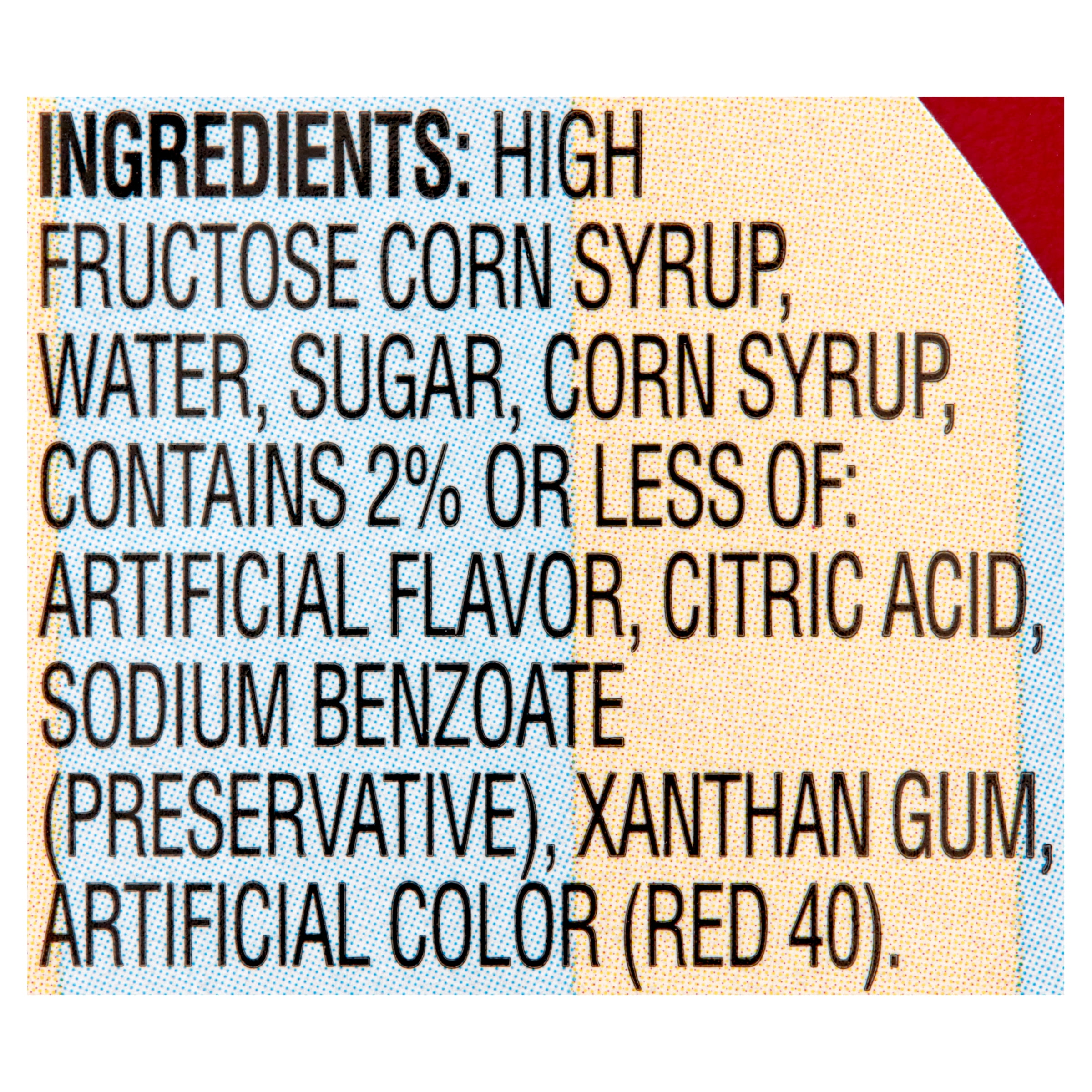 Great Value Strawberry Syrup, Value Size, 44 oz