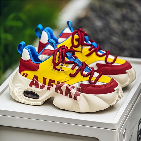 Men'S Shoes, Trendy And Versatile Athletic Running Shoes, Casual Running Sneakers for Men and Women, Large Size Sneakers with Soft Sole, Breathable and Lightweight Comfortable Running Shoes