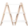 thumbnail image 3 of Babyletto Dottie 3 Shelf Bookcase in White and Washed Natural, 3 of 4