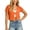 A1 Orange, variant on GILIGEGE Women Crochet Shrug Knit Sweater,Spring Summer Beach Short Sleeve Shrug Cropped Boho Lightweight Sweater,Cover Up Tie Front Tops For Evening Dresses Casual Eyelet Shawl Thin Formal Beige L
