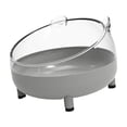 thumbnail image 2 of Caja de baño de arena para hámster, casa de baño de Animal PEQUEÑO, baño transparente para hámster, bañera para hámster, erizo, Chinchilla, rata y gris, 2 of 8