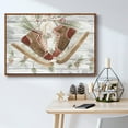 thumbnail image 5 of Pinecone Lodge Collection A - Framed Gallery Wrapped Holiday Canvas - 27 x 41 - Rosewood Frame, 5 of 8
