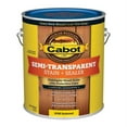 thumbnail image 2 of 1492826 STAIN S/T REDWOOD VOC GL Cabot Semi-Transparent Redwood Penetrating Oil Deck and Siding Stain 1 gal, 2 of 2