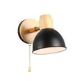 thumbnail image 2 of Beloving Modern Nordic Iron Wall Sconce With Pull Cord Switch 1 Light E26 E27, 2 of 8