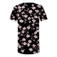 thumbnail image 5 of TaTaai Women's Printed Pullover Top, Soft Breathable Cotton, Loose Fit, Short Sleeve V-Neck, Ruching Buttons, Casual Daily Office Outings Spring Summer Multi-Color Gift, 5 of 5
