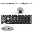 thumbnail image 2 of Soporte para placa base ETH-B75 Intel Core/Pentium/Celeron LGA1155 CPU con 8 ranuras PCI-E 16X soporte para puerto VGA 8 Gra LYD Componentes informáticos y hardware, 2 of 7