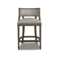 thumbnail image 4 of Jennifer Taylor Home Paris 26.5" Farm Counter Height Bar Stool Heathered Grey, 4 of 10