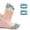 Green & Pink, variant on Qinyurj Toe Separators & Toe Spacers -Bunion Corrector, Overlapping Toes corrector, Hammer Toe, Restores Natural Toe Alignment Unisex,Regular Size