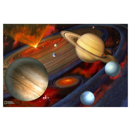 Brewster Planets Wall Mural