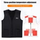 thumbnail image 1 of Chaleco de calefacción eléctrica, chaqueta de invierno térmica Flexible lavable para interiores y exteriores FLhrweasw Nuevo, 1 of 9