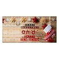 thumbnail image 2 of Christmas Santa Claus Garage Door Decoration Merry Christmas Garage Door Banner Cover Size Xmas Backdrop Decorations Christmas Tree Outdoor Indoor Background Sign, 2 of 9