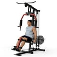 thumbnail image 4 of All in One Home Gym Equipment, Weight Machine with 100 Lbs Weight Stack, Workout Station Exercise Machine for Full Body Workout with Pulley System, LAT Pull Down System, 4 of 8
