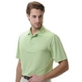 thumbnail image 1 of Monterey Club Men's Triangular Emboss Texture Golf Polo Shirt #1219, 1 of 2