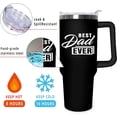 thumbnail image 3 of Fathers Day Gift For Dad - Birthday Gifts For Dad From Daughter, Son, Kids - Husband Gifts - Unique Birthday Present Ideas For Father, Husband, New Dad, Bonus Dad From Daughter, Son - 40 Oz Tumbler, 3 of 6