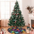 thumbnail image 7 of Yiaed Colorful Dinosaur Print Christmas Tree Skirt , Tree SkirtsTree Mat for Christmas Winter Holiday Indoor Decorations-48", 7 of 7