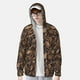 thumbnail image 2 of Fotbe Brown Camouflage Skull Chaqueta con Protección Solar UPF 50+ para Hombre y Mujer, Camisa con Capucha y Bolsillos-XX-Large, 2 of 7