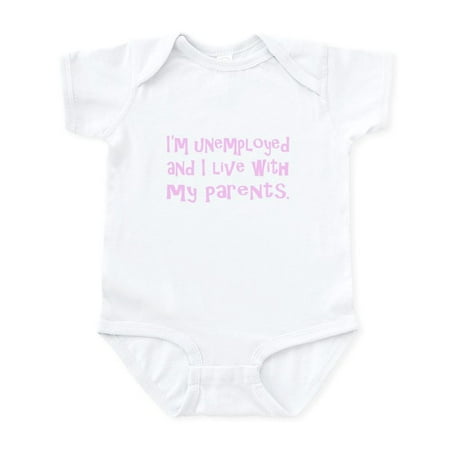 

CafePress - I m Unemployed.... Infant Bodysuit - Baby Light Bodysuit Size Newborn - 24 Months