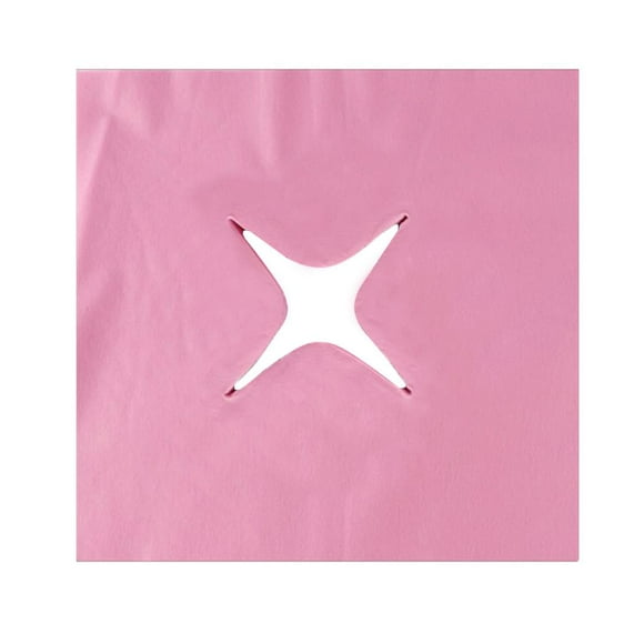 100x desechable cara agujero cubierta de SPA salón Rosa D shamjiam Tapa de orificio de cara desechable