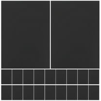 Milisten 20 Sheets Handmade Card Making Paper for Craft Making Families Black White 11.7x8.3x0.04in
