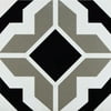 Achim Retro 12x12 Peel & Stick Vinyl Floor Tile - Onyx Star - 20 Tiles/20 sq. ft.