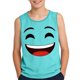 thumbnail image 1 of Niños Pequeños Camisola sin Mangas Gradiente Suave Impresión Moda Lindo Fondo para Niños 3-15 Años, 1 of 7
