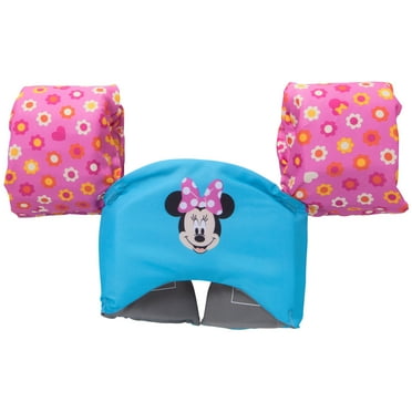 SwimWays Disney Minnie Mouse Swim Trainer (Unisex), for Kids 33-55lbs