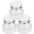 thumbnail image 6 of ULTNICE Empty Cream Jars Refillable Airless Pump Bottles for Travel with Plastic Material White Color 3pcs, 6 of 8