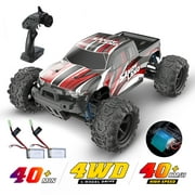 DEERC Car High Speed Remote Control Car 4WD Off Road Truck Vehicle 1:18 Scale 30  MPH for Adults Gifts for Kids Play Outdoor 2 Batteries