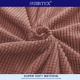 thumbnail image 4 of Subrtex Texture Jacquard and Polyester Sofa Slipcover, Brick, 4 of 7