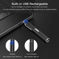 thumbnail image 5 of 3 Rechargeable Penlights with Pupil Gauge & Ruler, LED Pen Lights for Nurses Doctors, Warm/White Light, Black, 5 of 8