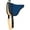 Navy Blue, variant on Mustang Microsuede Bareback Pad Navy, One Size