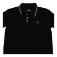 thumbnail image 3 of Playera Polo Simply Basic para Caballero Diseño Liso 3 Botones Negro Talla G, 3 of 4