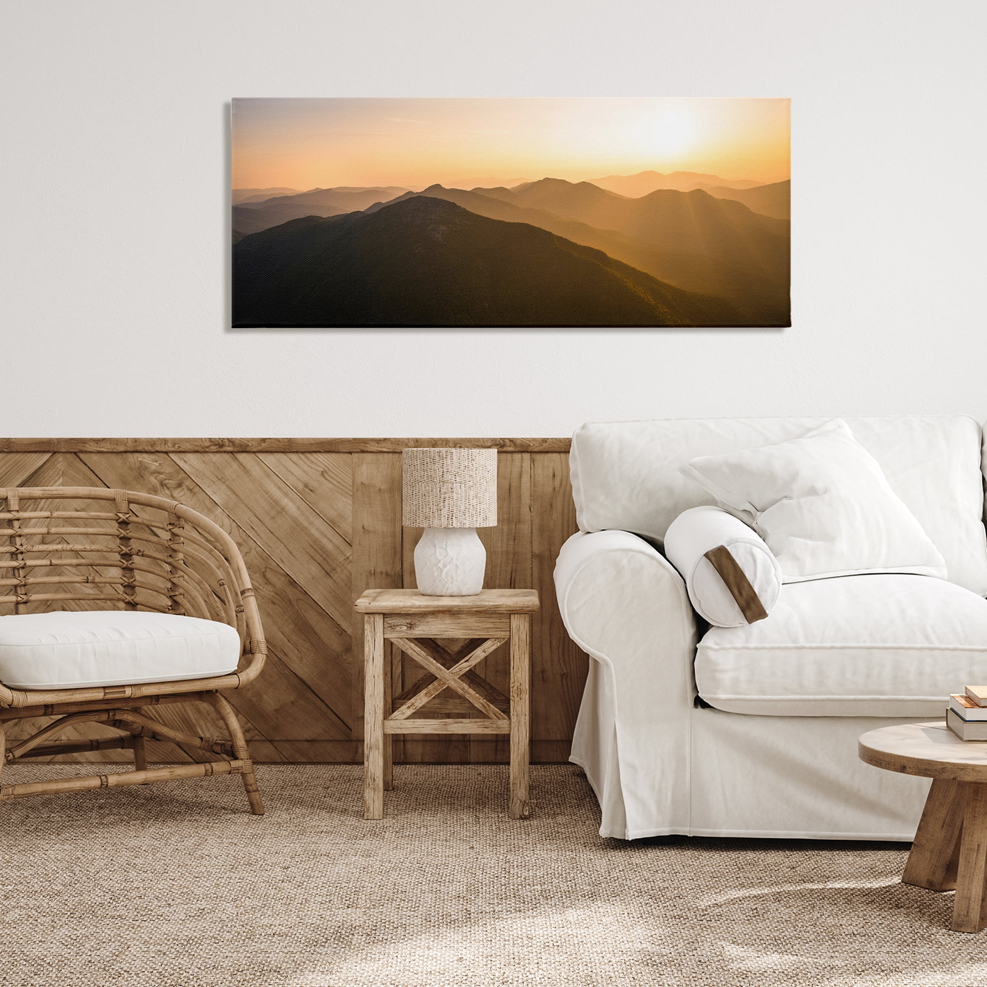 Stupell Industries Sunrise Over The Adirondacks Canvas Wall Art, design by Jonathan Zaharek