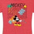 thumbnail image 3 of Mickey & Friends - Mickey Mouse Repeat - Women's Short Sleeve Graphic T-Shirt, 3 of 5