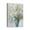 à Fleurs Bleues (100), variante sur Floral Fiesta Décoration Élégante pour Salle de Bain, Peinture sur Toile 16x12 Pouces pour Salon, Chambre, Cuisine et Bureau