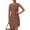 B224 Coffee womens summer dresses clearance under $5, variant on Cagogo Work Dresses for Women Summer Business Formal Short Dress Sleeveless Button Down Elegant Office Outfits