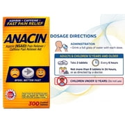 Anacin Tablets 300 Tablets (Pack of 2)
