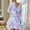 Sky Blue, variant on BLTIBY Spring Sweater Dresses for Women Ribbed Knit Long Sleeve Mini Dress Casual Bodycon A-Line V Neck Printed Short Dresses Sky Blue L