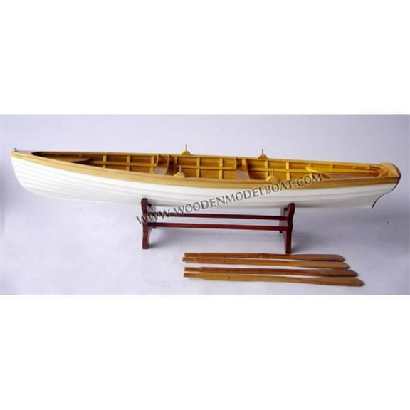 Gia Nhien FB0053P Boston Whitehall Tender Clinker Hull Wooden Model Traditional Boat