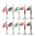 thumbnail image 1 of 10 piezas de señuelo de pesca multifuncional con purpurina bañada en metal de 6,7 cm y 7 g para agua dulce, 1 of 5